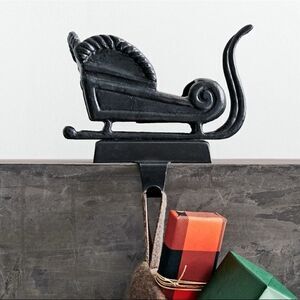 Pottery Barn Santa's Sleigh Stocking Holders